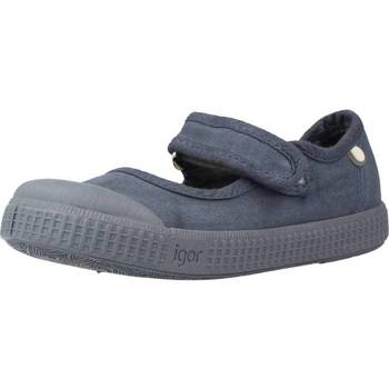 Sapatos Rapaz Sapatilhas IGOR S10276 Azul