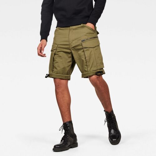 G-Star Raw D08566 5126 BASE - ROVIC ZIP 1/2-724 SAGE Verde