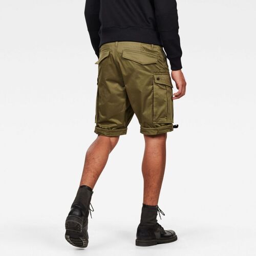 G-Star Raw D08566 5126 BASE - ROVIC ZIP 1/2-724 SAGE Verde
