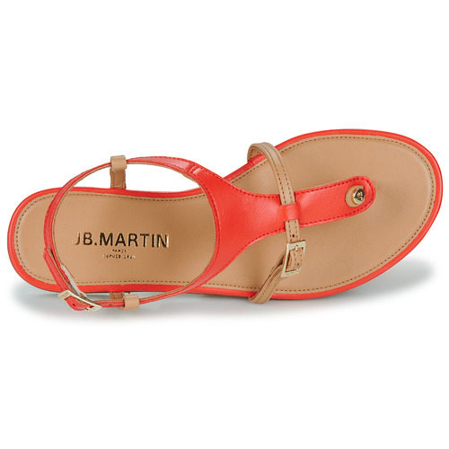 JB Martin AISSA Nappa / Laranja / Camel