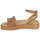Sapatos Mulher mede-se a partir da parte interior da coxa até aos pés LINA Veludo / Camel