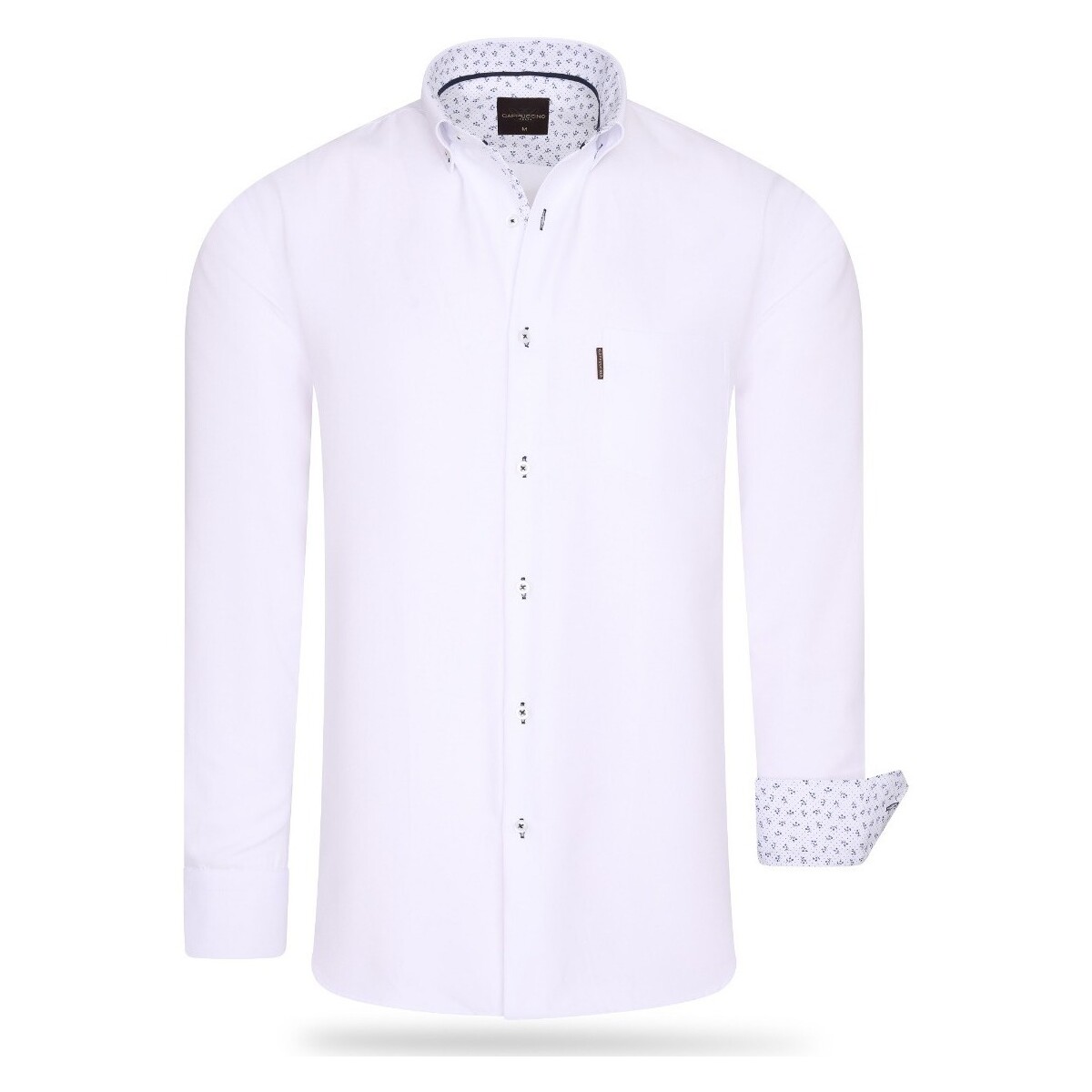 Textil Mulher camisas Cappuccino Italia Regular Fit Overhemd White Branco