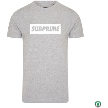 Textil Homem T-Shirt mangas curtas Subprime Mesas de apoio Cinza