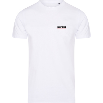 Textil Homem T-Shirt mangas curtas Subprime Shirt Chest Logo White Branco