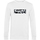 Textil Homem Sweats T-Shirt mit schwarzem und weißem Streifendruck Camo Block Animal Sweater Branco