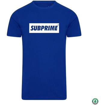 Textil Homem T-Shirt mangas curtas Subprime Sweatshirt com capuz Therma cinzento claro Azul