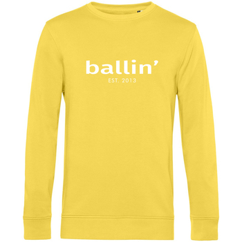Textil Homem Sweats Ballin Est. 2013 Basic Sweater Amarelo