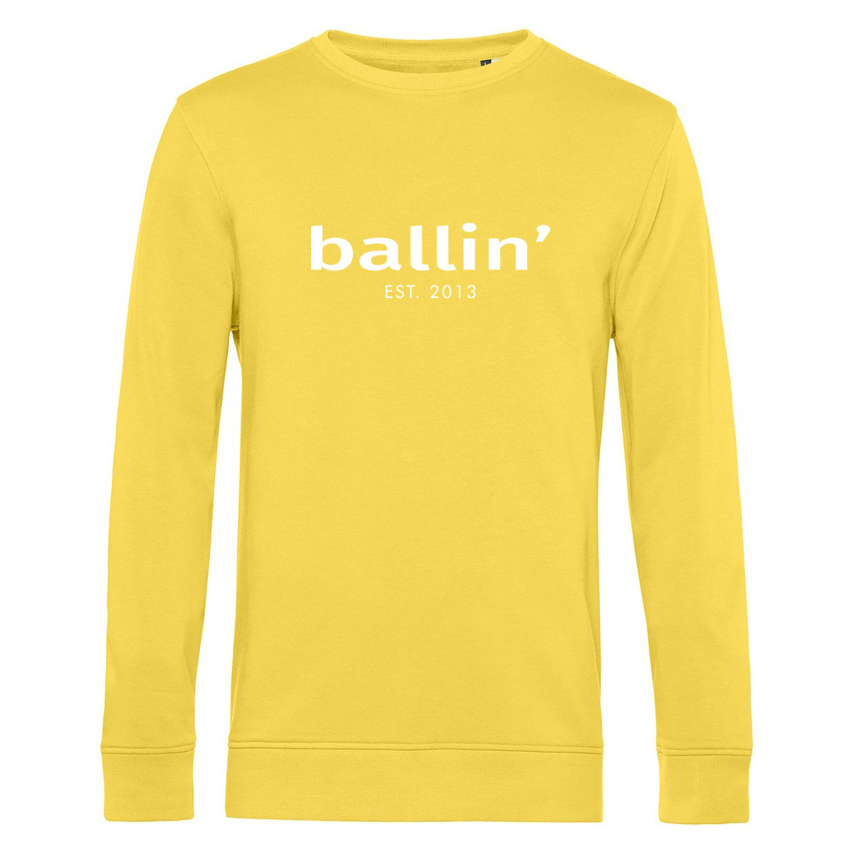 Textil Homem Sweats Ballin Est. 2013 Basic Sweater Amarelo