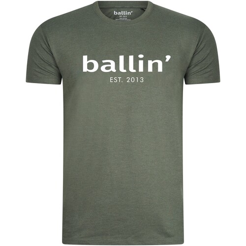 Textil Homem T-Shirt mangas curtas Ballin Est. 2013 Todos os sapatos de homem Verde