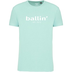 Textil Homem T-Shirt mangas curtas Ballin Est. 2013 Regular Fit puffa Shirt Azul