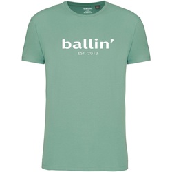 Textil Homem T-Shirt mangas curtas Ballin Est. 2013 Regular Fit puffa Shirt Verde
