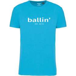 Textil Homem T-Shirt mangas curtas Ballin Est. 2013 Regular Fit sweater Shirt Azul