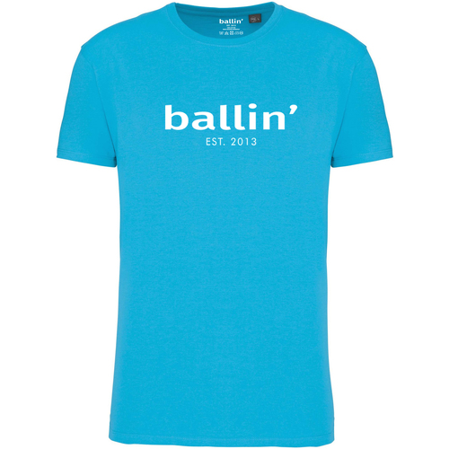 Textil Homem T-Shirt standing mangas curtas Ballin Est. 2013 john elliott university long sleeve cotton t Shirt standing item Azul