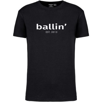 Textil Homem T-Shirt mangas curtas Ballin Est. 2013 Regular Fit Shirt Preto