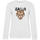 Textil Mulher Sweats Ballin Est. 2013 Tiger T-shirts Sweater Branco