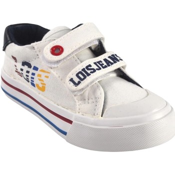 Sapatos Rapaz Multi-desportos Lois Canvas boy  46178 branco Branco