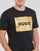 Textil Homem T-Shirt mangas curtas HUGO Dulive_G Preto / Ouro