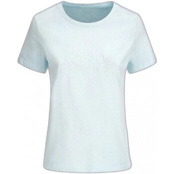 Textil Mulher T-shirts e Pólos Guess W2GI09 I3Z00 Azul