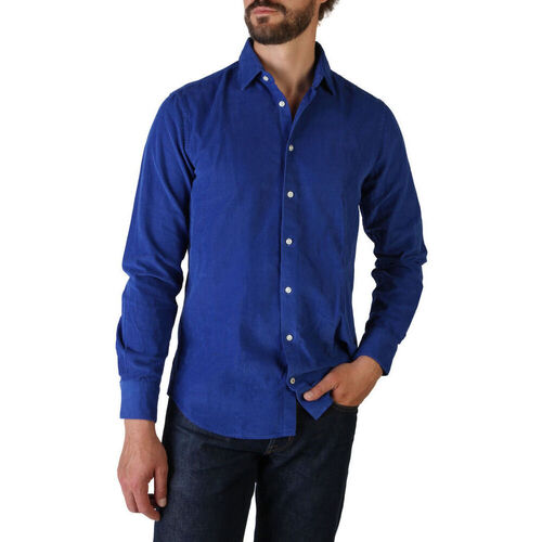 Textil Homem Camisas mangas comprida Tommy Hilfiger - tt0tt08247 Azul