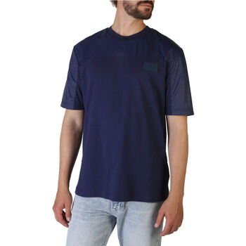 Textil Homem T-Shirt mangas curtas Tommy Hilfiger - mw0mw17885 Azul