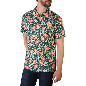 Textil Homem Camisas mangas comprida Tommy Hilfiger - mw0mw17627 Verde