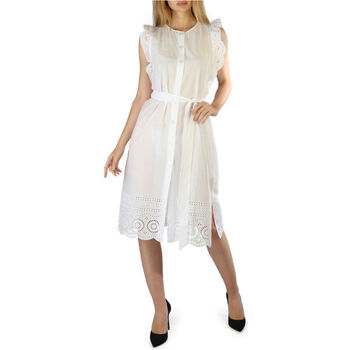 Textil Mulher Vestidos Tommy Hilfiger - ww0ww32333 Branco