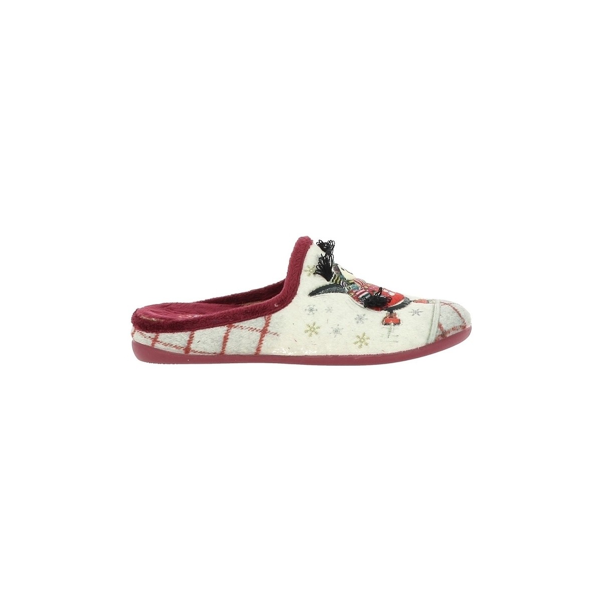 Sapatos Mulher Chinelos Koomac  Bordô