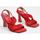 Sapatos Mulher Sandálias Krack VIC Vermelho