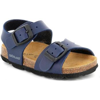 Sapatos Criança Sandálias Grunland GRU-CCC-SB0027-BL Azul