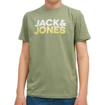 Textil Rapaz T-Shirt mangas curtas Jack & Jones  Verde