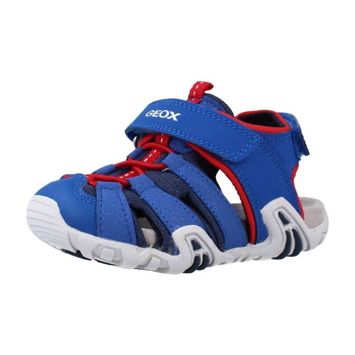 Sapatos Rapaz Sandálias Geox SANDAL KRAZE A Azul