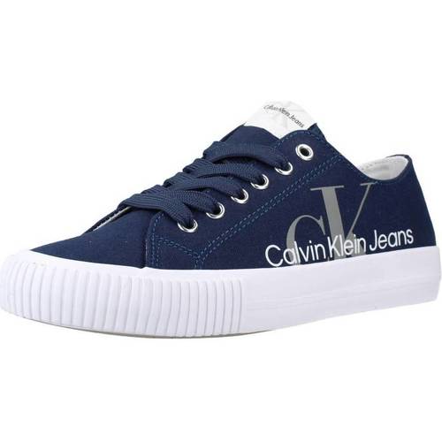 Sapatos Rapaz Sapatilhas Calvin Klein JEANS perfect SNEAKER BASSA ALLACCIATA Azul