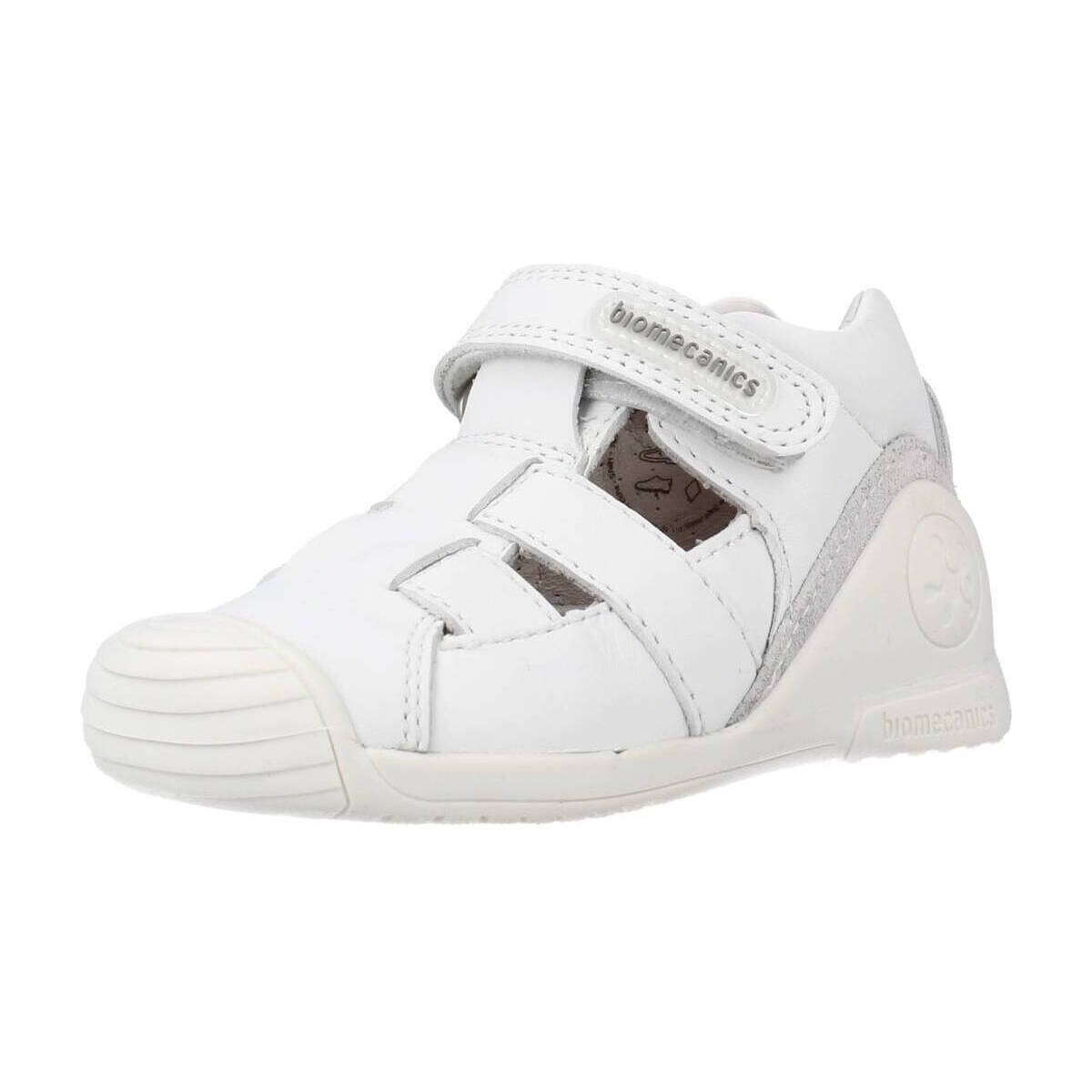 Sapatos Rapaz Sandálias Biomecanics 222140B Branco