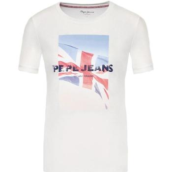 Textil Mulher Jeans for young people of all ages Pepe jeans  Branco