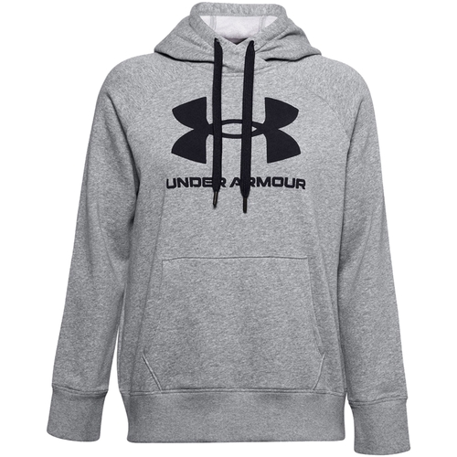 Textil Mulher Under Armour Tricot Womens Jacket Under Armour Rival Fleece Logo Hoodie Cinza