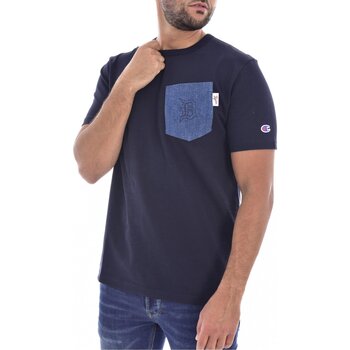 Textil Homem Reverse Weave Small Logo Champion 214627 BS501 Azul