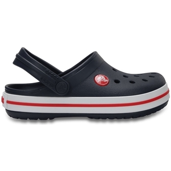 Sapatos Criança Tamancos Crocs Sandálias Criança Crocband - Navy Red Azul