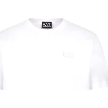 Textil Homem T-shirts e Pólos Ea7 Emporio Armani 3LPT32 PJ02Z Branco