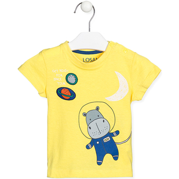 Textil Criança T-shirts e Pólos Losan 217-1002AL Amarelo