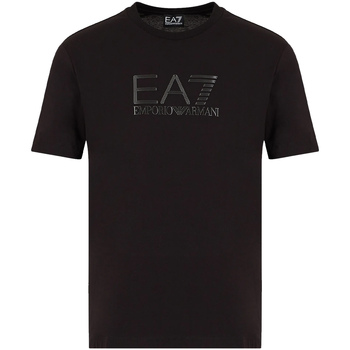 Textil Homem T-shirts e Pólos Ea7 Emporio Armani 3LPT71 PJM9Z Preto