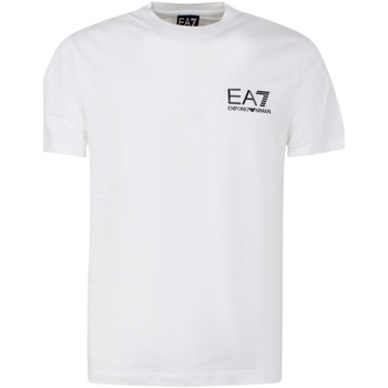 Textil Homem T-shirts e Pólos Ea7 Emporio Armani 3LPT72 PJ8SZ Branco