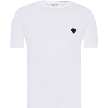 Textil Homem T-shirts e Pólos Ea7 Emporio Armani 8NPT03 PJNQZ Branco