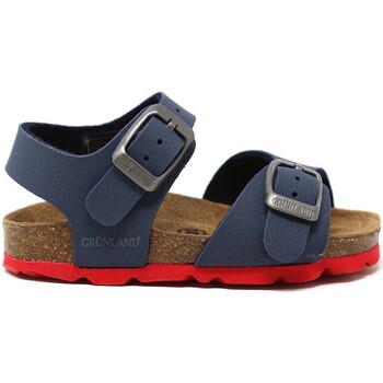 Sapatos Criança Sandálias Grunland SB0025 Azul