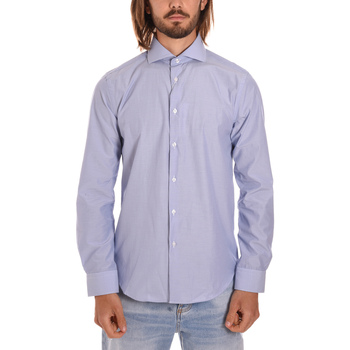 Textil Homem Camisas mangas comprida Egon Von Furstenberg 5622 Azul