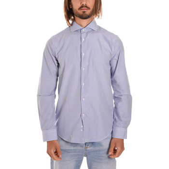 Textil Homem Camisas mangas comprida Egon Von Furstenberg 5524 Azul