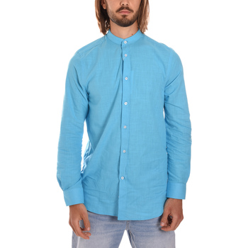 Textil Homem Camisas mangas comprida Egon Von Furstenberg 22C001 Azul