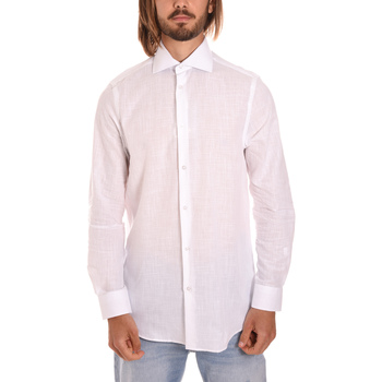 Textil Homem Camisas mangas comprida Egon Von Furstenberg 22C002 Branco