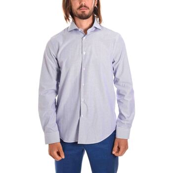 Textil Homem Camisas mangas comprida Egon Von Furstenberg 5518 Azul