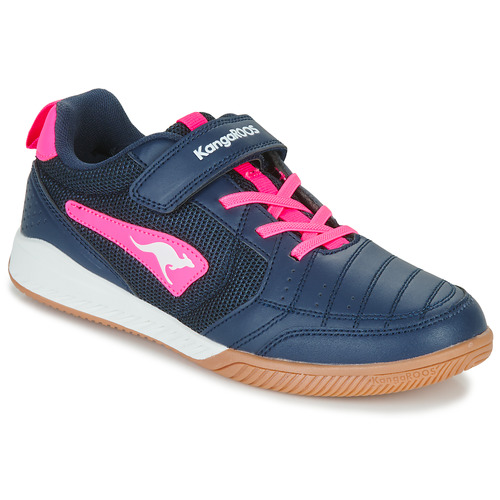 Sapatos Rapariga Desportos indoor Kangaroos K5-FLOW EV Marinho / Rosa