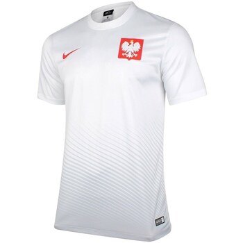 Textil Rapaz T-Shirt mangas curtas Nike Euro 2016 Home Supporters Junior Branco